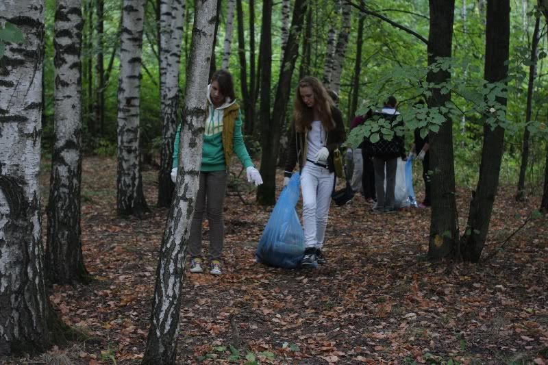 Уборка Химкинского леса. 22 августа Photobucket