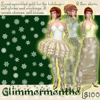 Lady Disdain,holiday,Christmas,Yule,Second Life,dress,frock,design,fashion