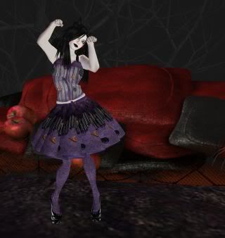 Lady Disdain,Twilight Tears,virtual worlds,virtual fashion,fashion,frocks,Second Life,Hallows,Halloween