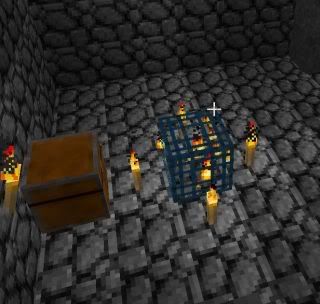 Monster spawner from above