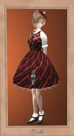 Second Life,shopping,EGL,Japan,Japanese,tartan,school,dollies