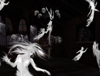 second life,haunted houses