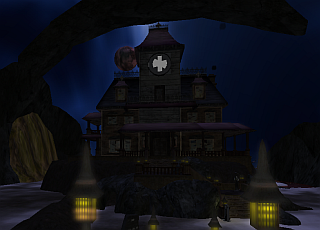 second life,haunted houses