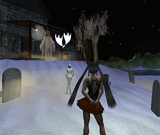 second life,haunted houses