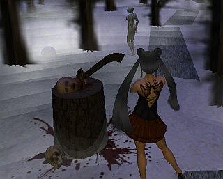 second life,haunted houses