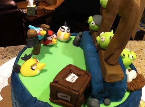 Angry Birds Cake on Best Angry Birds Cake   I M Sure Somebody S Baking Another One