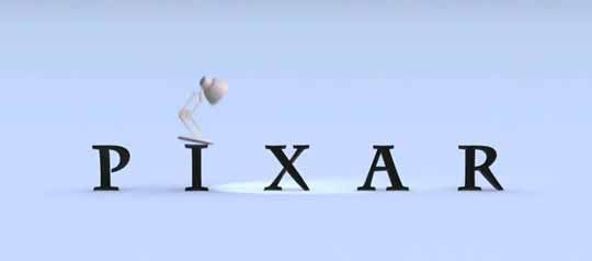 pixar logo lamp. and ball pixar logo lamp.