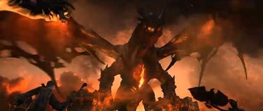 World Warcraft Cataclysm Intro Trailer - Spoiler! A Big Dragon 