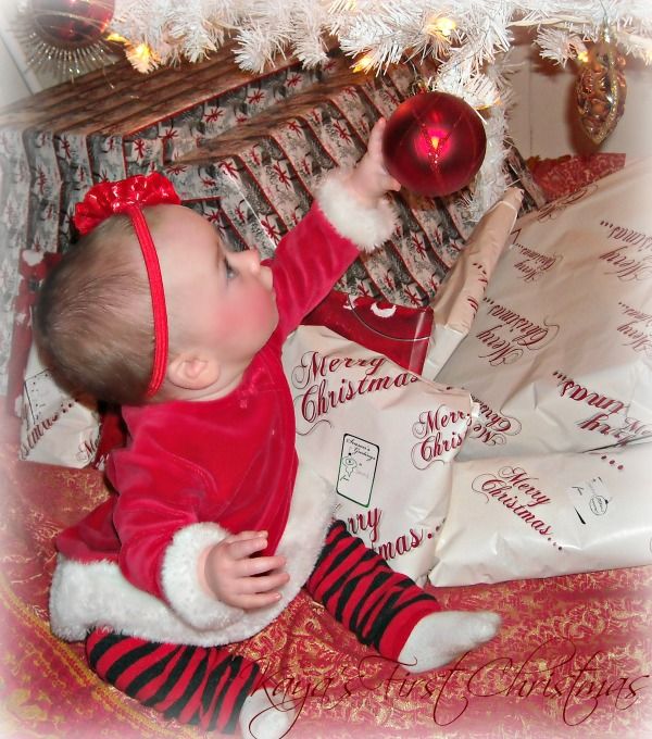 juDanzy Flower Puff Headband and Black & Red Stripe Leg Warmers