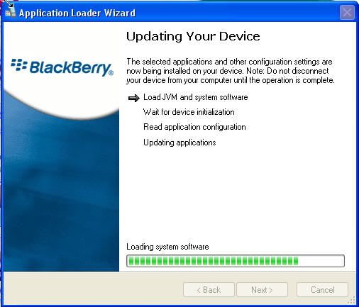 blackberry 507 error